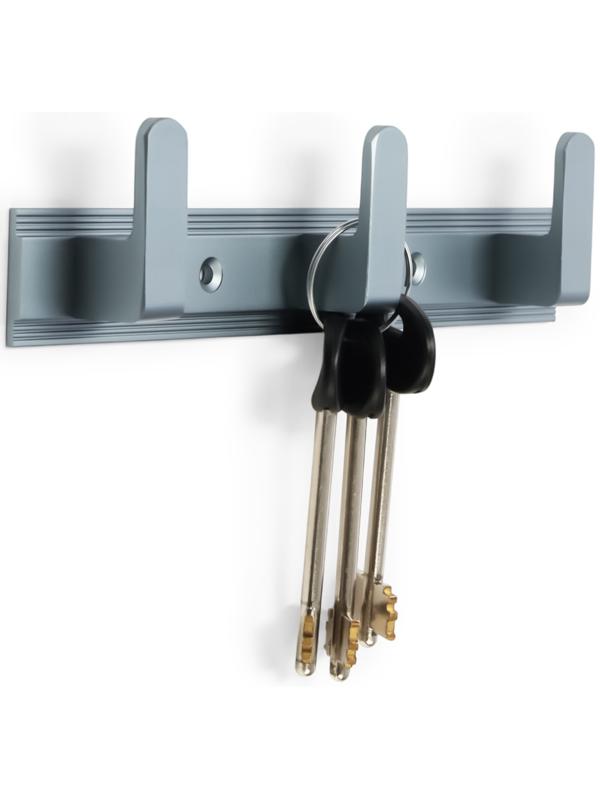 Вешалка CAPPIO CVP007, алюминиевая, трехрожковая, цвет графит