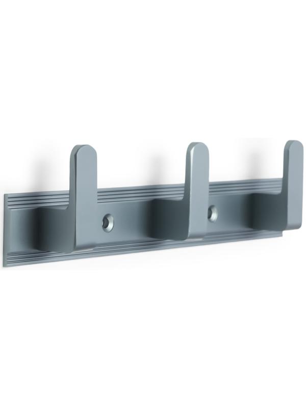 Вешалка CAPPIO CVP007, алюминиевая, трехрожковая, цвет графит