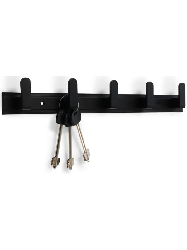 Вешалка CAPPIO CVP007, алюминиевая, пятирожковая, цвет чёрный