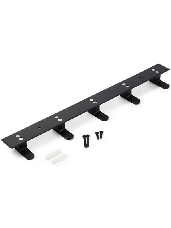 Вешалка CAPPIO CVP007, алюминиевая, пятирожковая, цвет чёрный