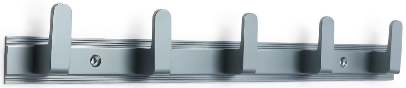 Вешалка CAPPIO CVP007, алюминиевая, пятирожковая, цвет графит