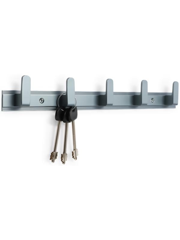 Вешалка CAPPIO CVP007, алюминиевая, пятирожковая, цвет графит