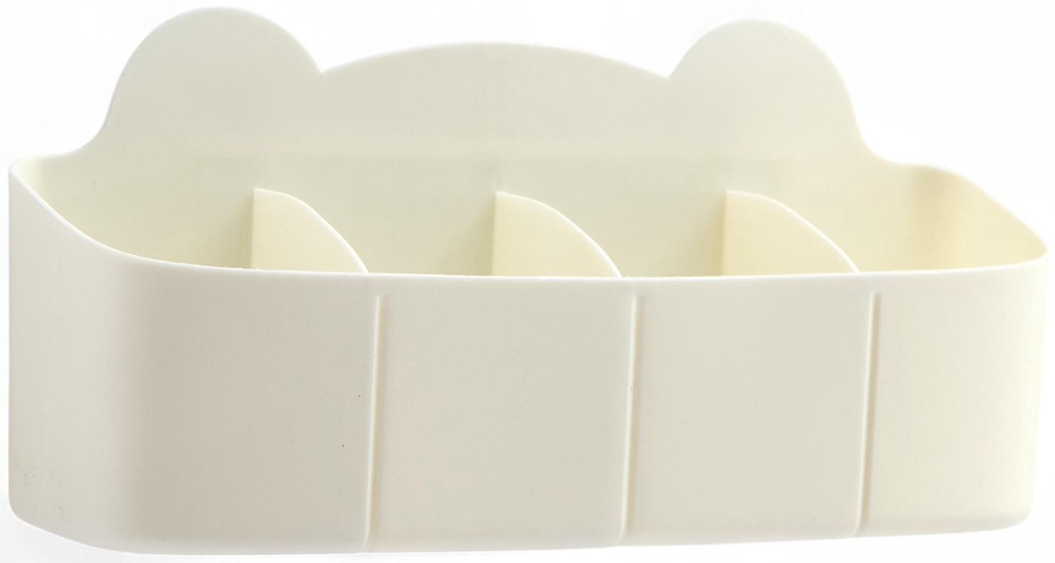 Подставка для зонтов, пластик, 23,5×7,5×11 см, белая