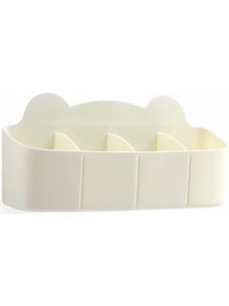 Подставка для зонтов, пластик, 23,5×7,5×11 см, белая