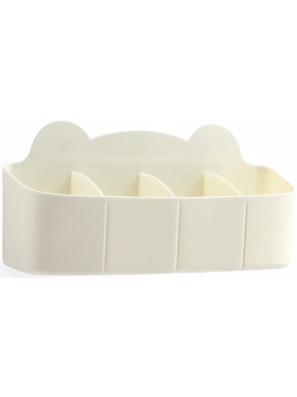 Подставка для зонтов, пластик, 23,5×7,5×11 см, белая