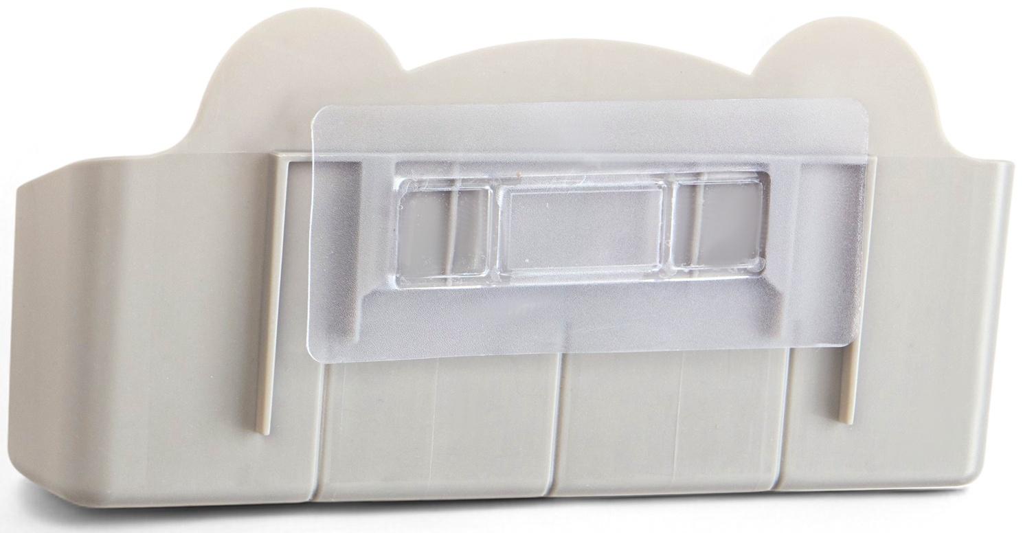 Подставка для зонтов, пластик, 23,5×7,5×11 см, серая