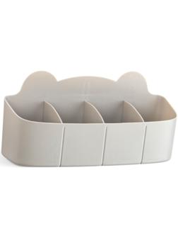 Подставка для зонтов, пластик, 23,5×7,5×11 см, серая