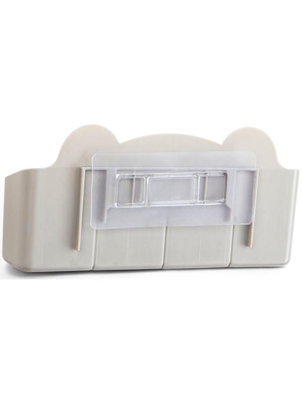 Подставка для зонтов, пластик, 23,5×7,5×11 см, серая