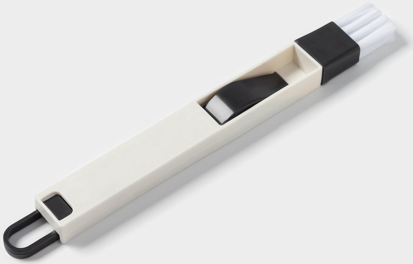 Щётки для оконных рам и труднодоступных мест, 4 сменных насадок, 13.5×8.2 см