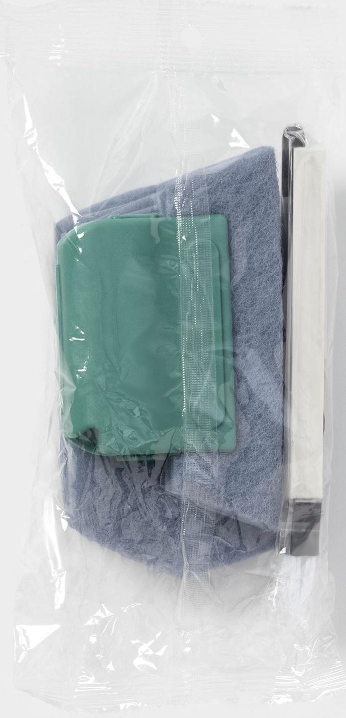 Щётки для оконных рам и труднодоступных мест, 4 сменных насадок, 13.5×8.2 см