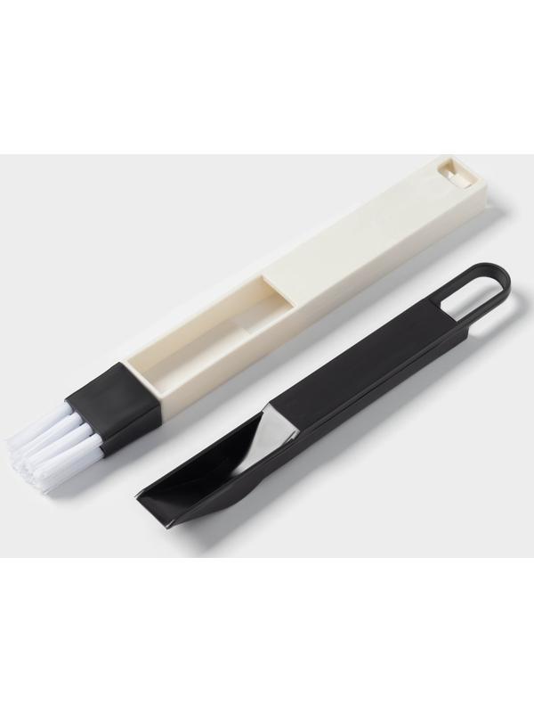 Щётки для оконных рам и труднодоступных мест, 4 сменных насадок, 13.5×8.2 см