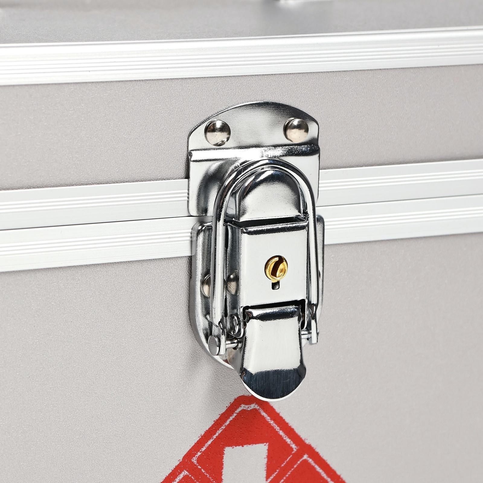 Аптечка для хранения лекарств, металлическая, 24 х 13 х 3.5 см