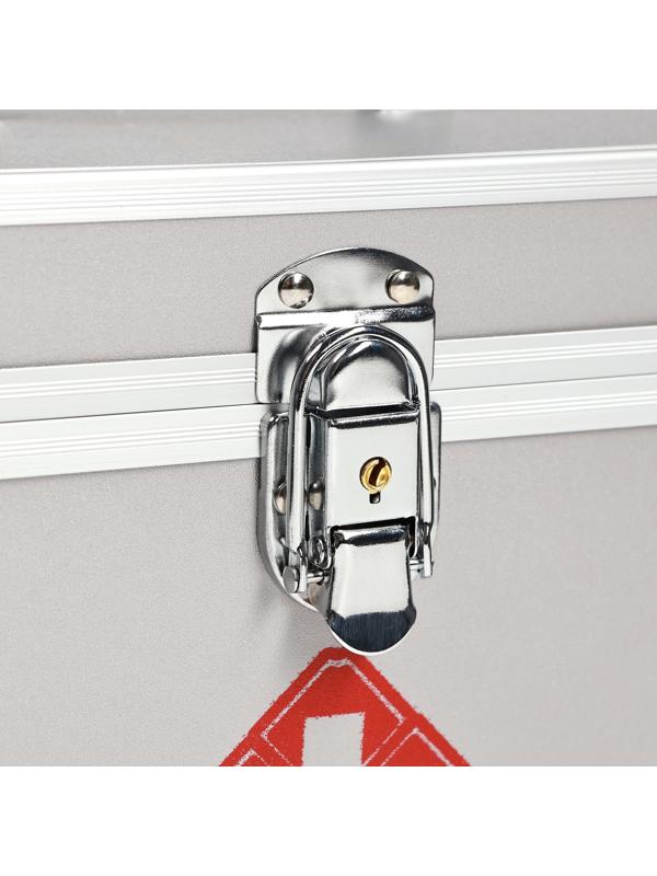 Аптечка для хранения лекарств, металлическая, 24 х 13 х 3.5 см