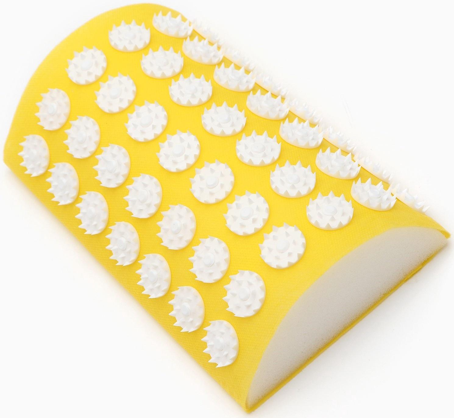 Аппликатор Кузнецова комплект, 144 колючки, спантекс, желтый, 260 х 560 мм + валик  140*230