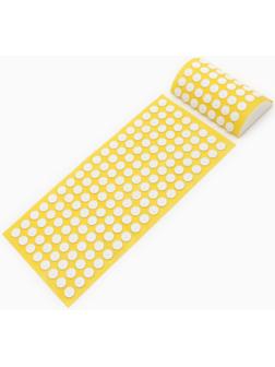 Аппликатор Кузнецова комплект, 144 колючки, спантекс, желтый, 260 х 560 мм + валик  140*230