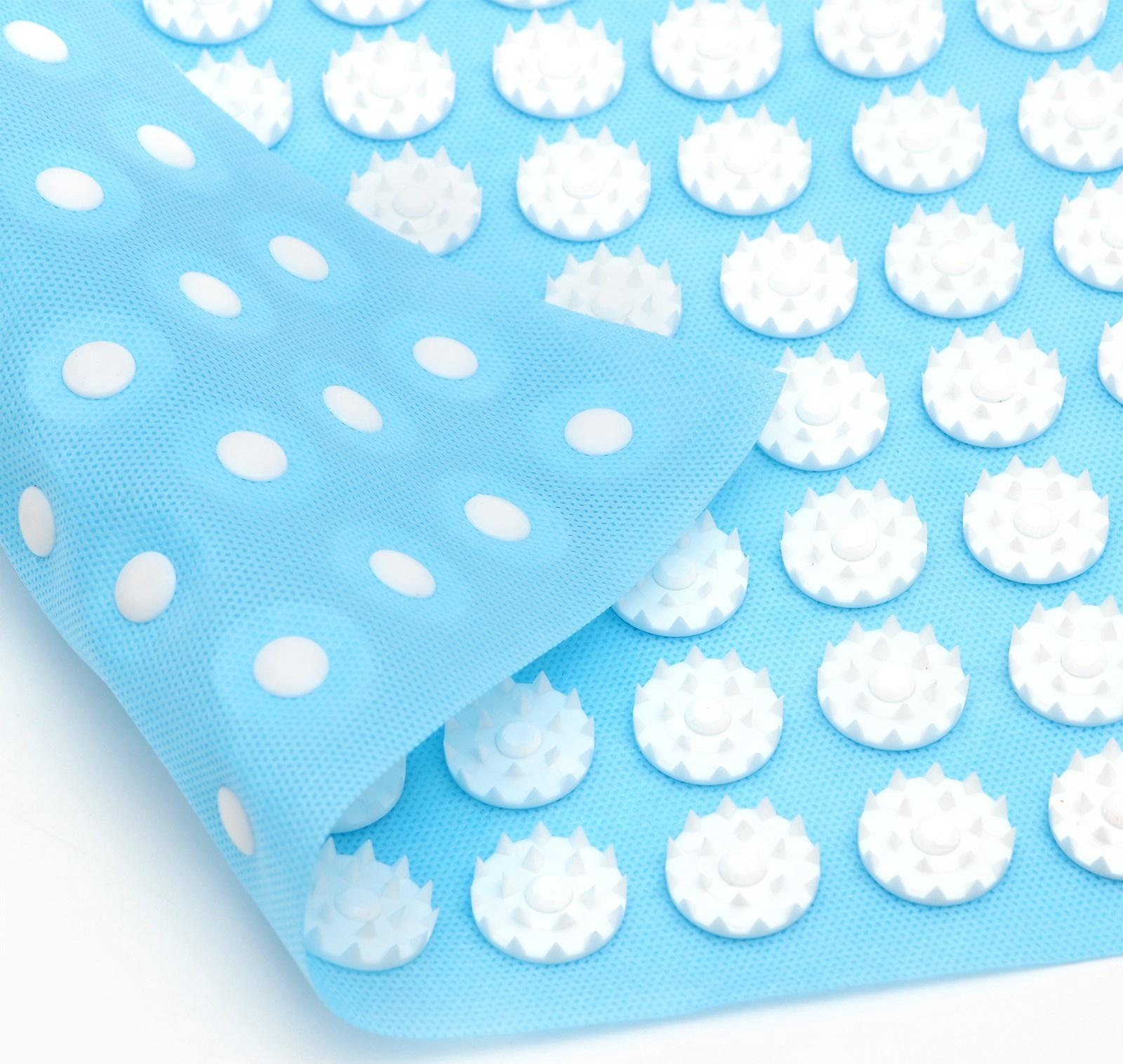 Аппликатор Кузнецова комплект, 144 колючки, спантекс, голубой, 260 х 560 мм + валик  140*230 1085028