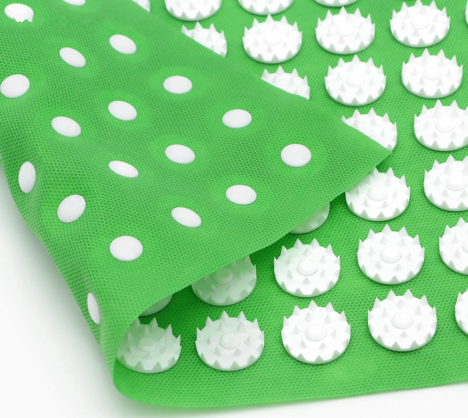 Аппликатор Кузнецова комплект, 144 колючки, спантекс, зелёный, 260 х 560 мм + валик  140*230 1085028