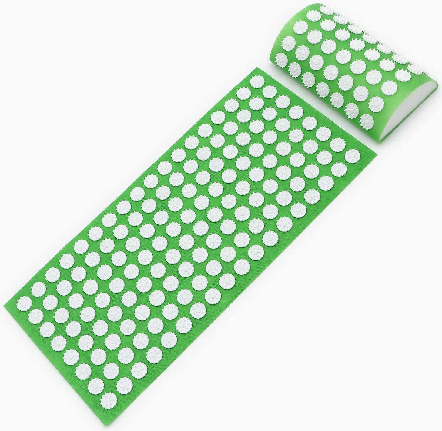 Аппликатор Кузнецова комплект, 144 колючки, спантекс, зелёный, 260 х 560 мм + валик  140*230 1085028