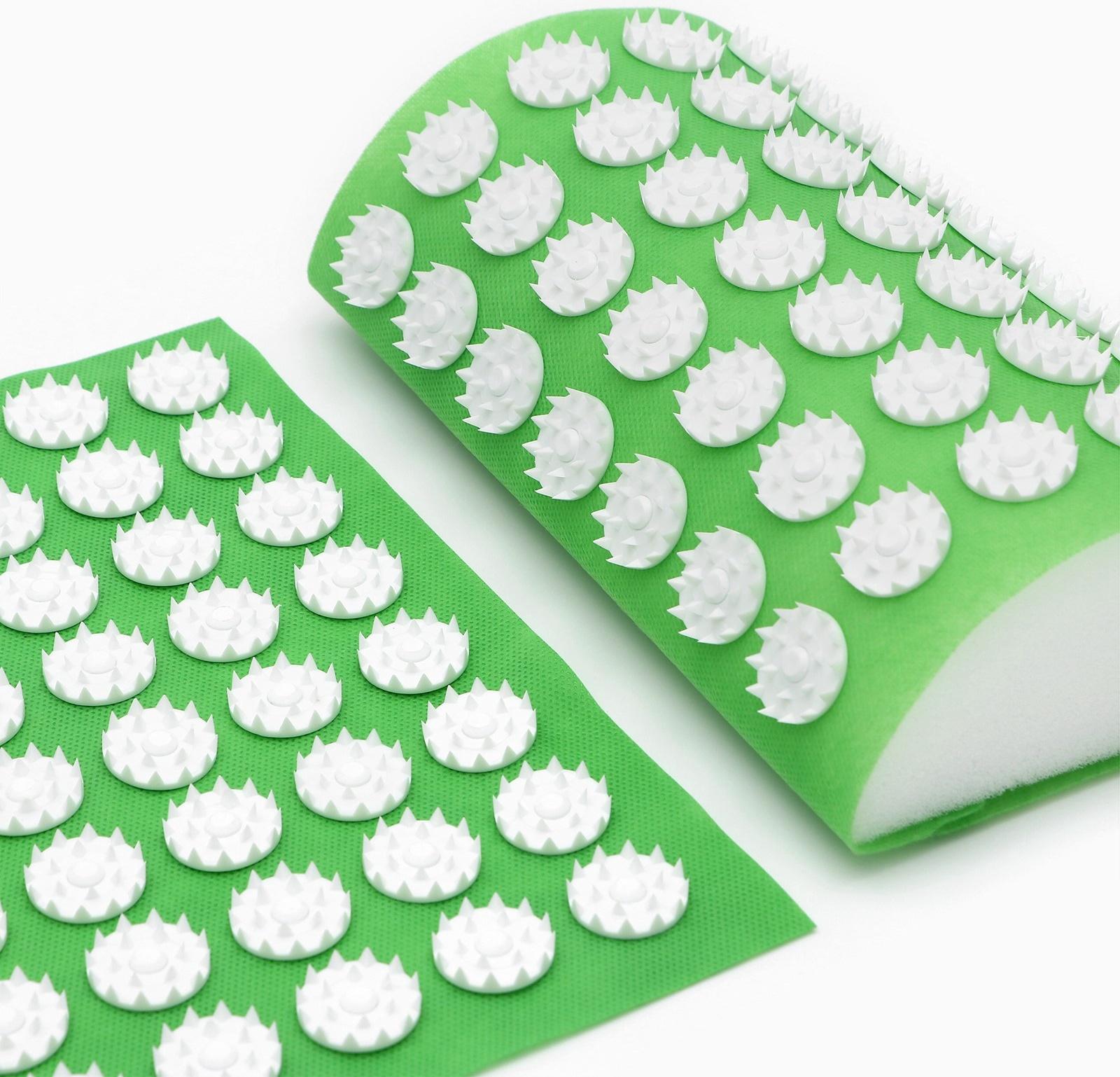 Аппликатор Кузнецова комплект, 144 колючки, спантекс, зелёный, 260 х 560 мм + валик  140*230 1085028