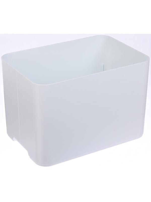 Подставка для зонтов, пластик, 6 круглых, 4 квадратных отделений, 18×18×26,5 см, белая