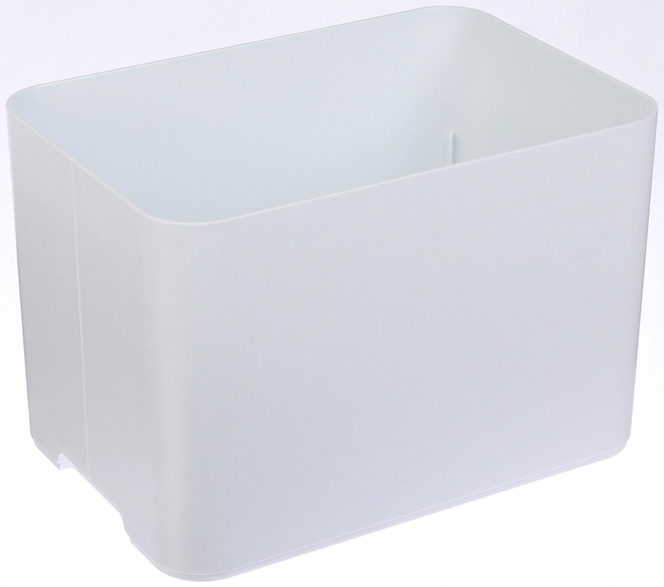 Подставка для зонтов, белая, 9 круглых, 6 квадратных, 18×26.5×18 см