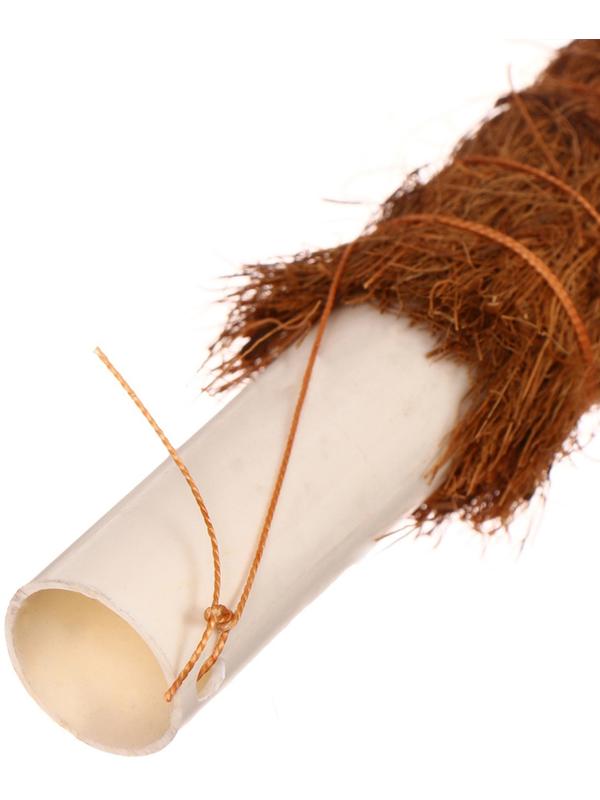 Опора для комнатных цветов, h=100 см, d=2.5 см, пластик, кокосовая оплётка, Greengo