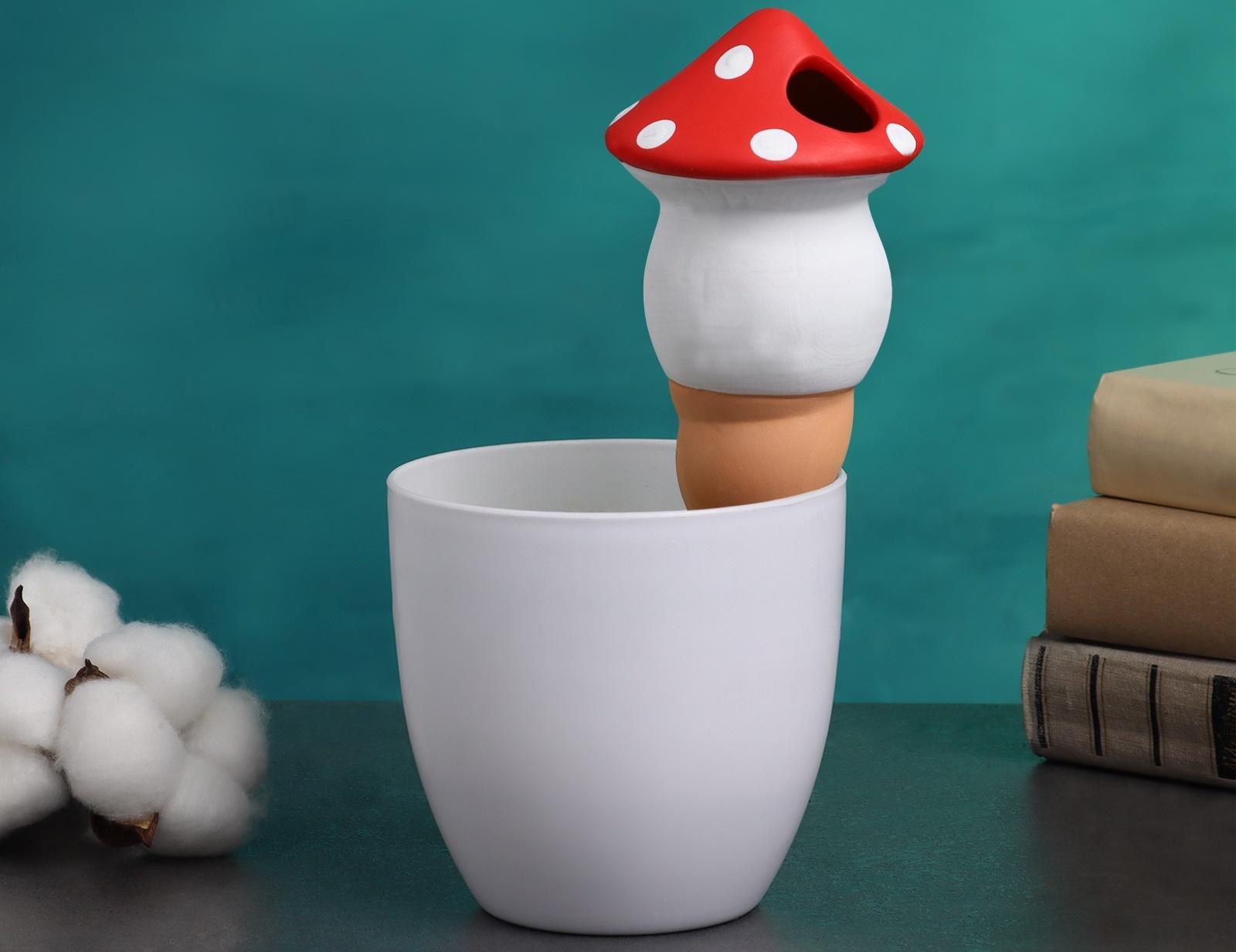 Ороситель «Грибочек», 16.5×7 см, цвет МИКС, набор 4 шт.