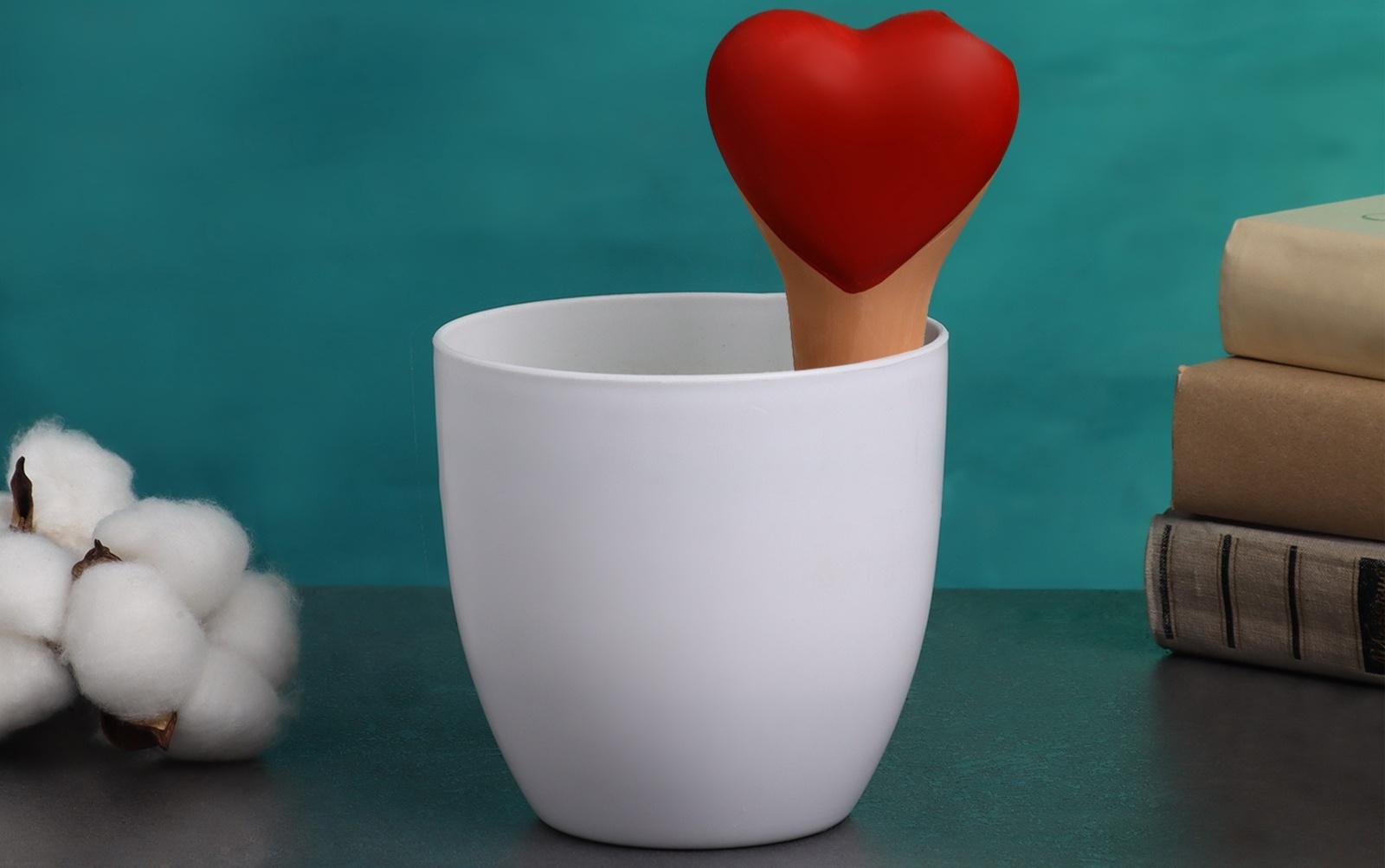 Ороситель «Сердечко», 14×4.6 см, цвет МИКС, набор 4 шт.