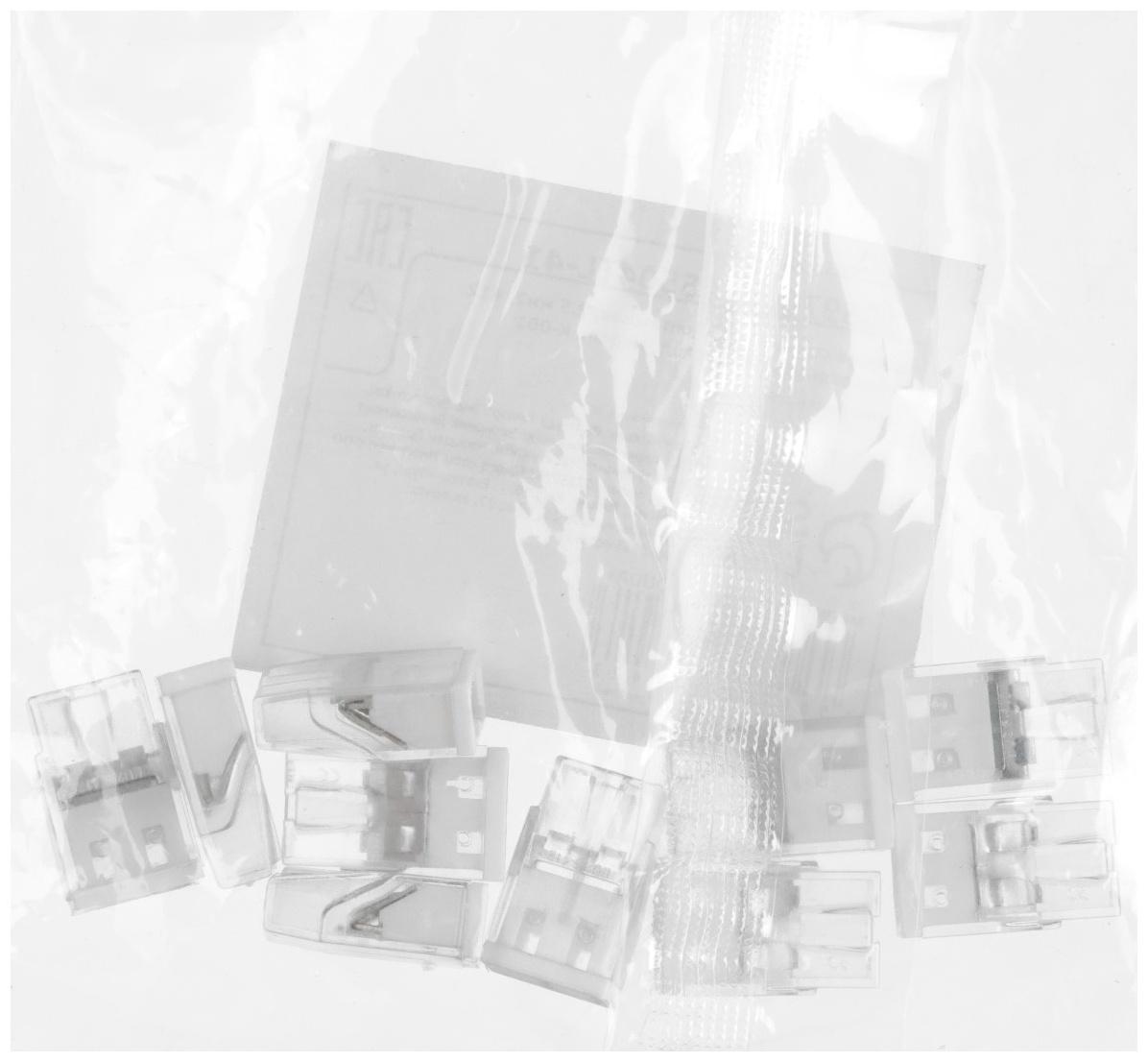 Клемма строительно-монтажная, 2,5 мм2, K-001, 412 2-проводная, набор 10 шт