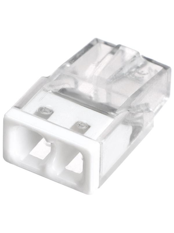 Клемма строительно-монтажная, 2,5 мм2, K-001, 412 2-проводная, набор 10 шт