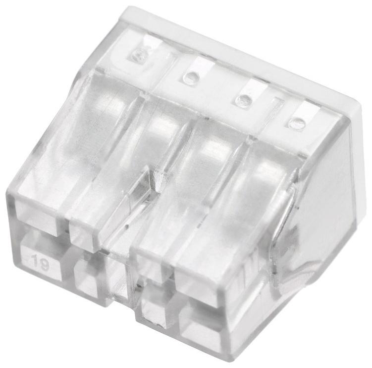 Клемма строительно-монтажная, 2,5 мм2, К-007, 428 8-проводная, набор 10 шт