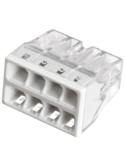 Клемма строительно-монтажная, 2,5 мм2, К-007, 428 8-проводная, набор 10 шт