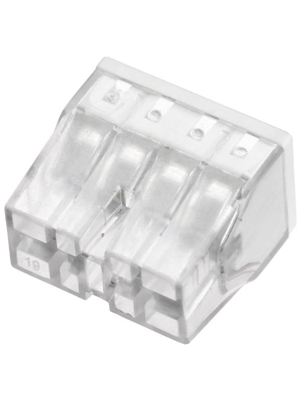 Клемма строительно-монтажная, 2,5 мм2, К-007, 428 8-проводная, набор 10 шт