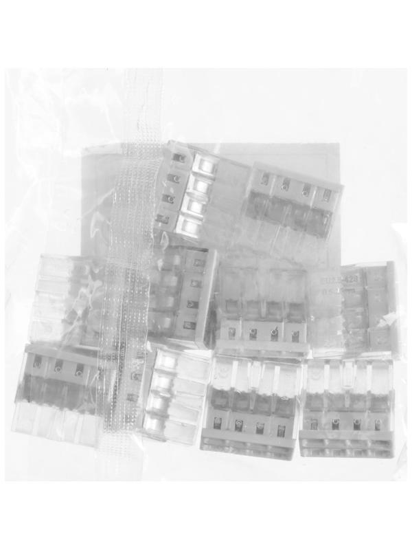 Клемма строительно-монтажная, 2,5 мм2, К-007, 428 8-проводная, набор 10 шт