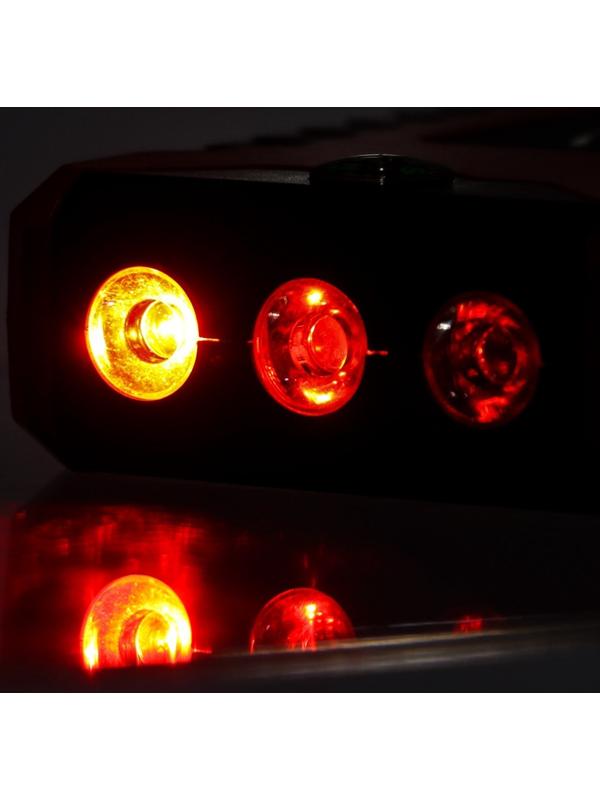 Пуско-зарядное устройство 6000 мАч, 3 LED, 4USB, DC 12V
