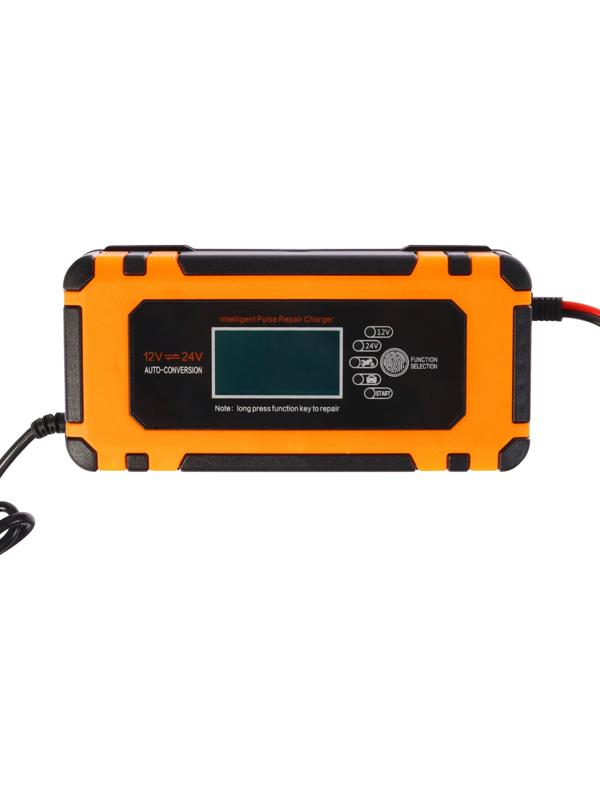 Зарядное устройство АКБ 12-24 В, 6 А, автомат, 220 В, 180 Вт, провода 60 см