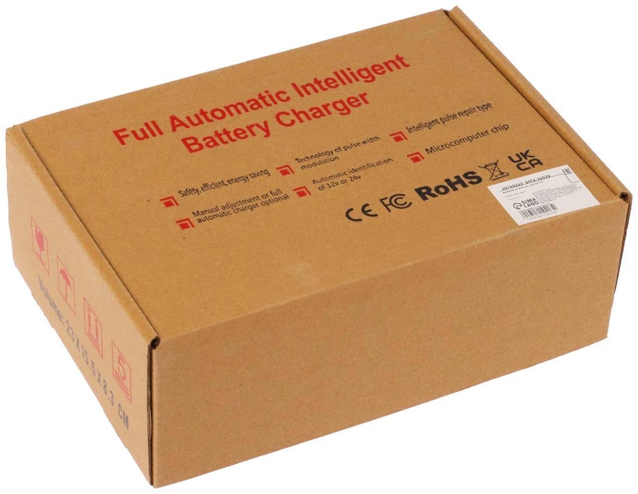 Зарядное устройство АКБ 12-24 В, 6-100 А/ч, автомат, 220 В, 200 Вт