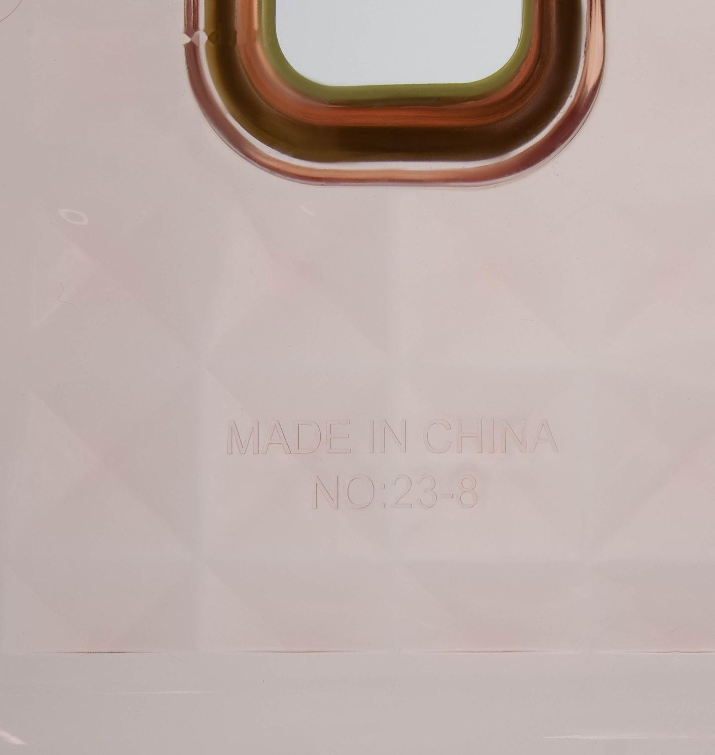 Табурет-подставка «Кристалл», пластик, 31×26×22.3 см, персиковый