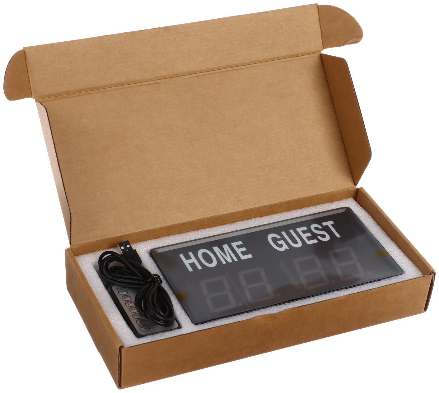 Светодиодное электронное табло для счета, дистанционное управление, 22 х 3.5 х 11.5 см