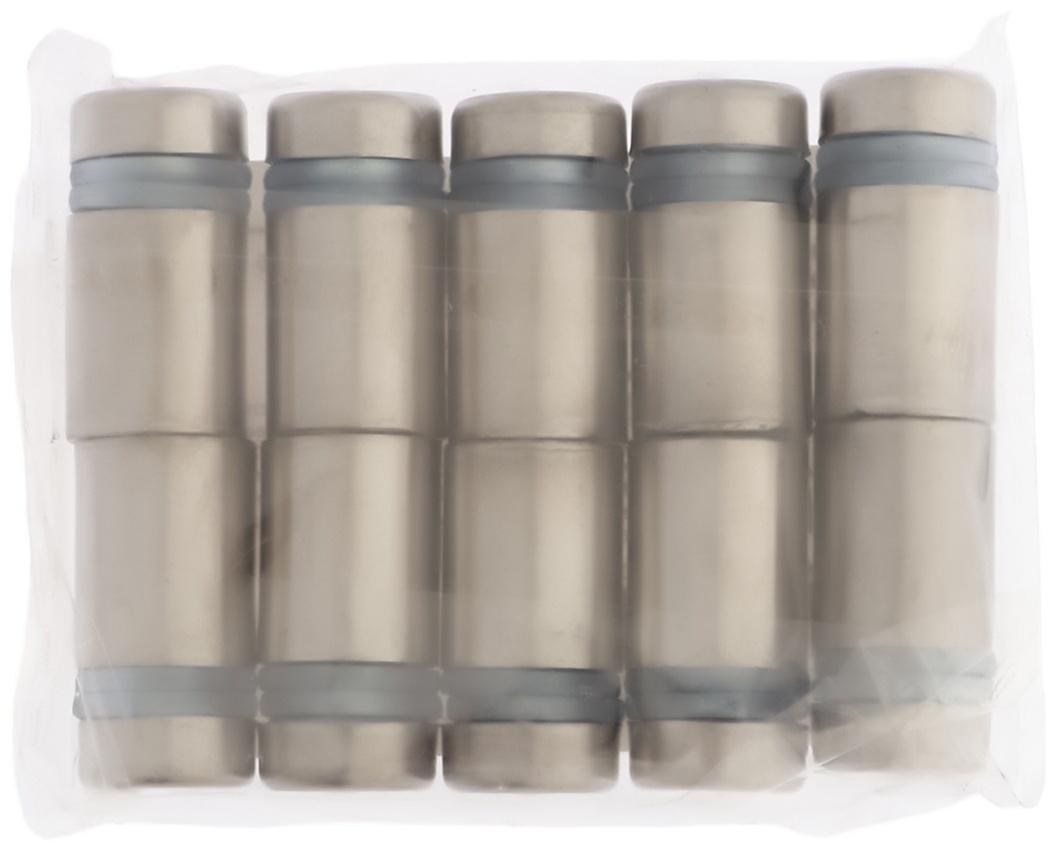 Дистанционный держатель для табличек, 12×20 мм, цвет матовый никель, набор 10 шт.