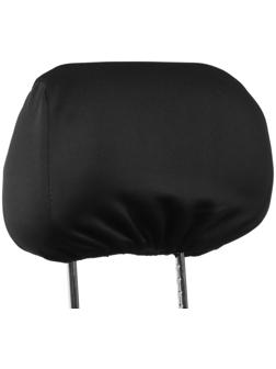 Чехлы на подголовник, черные, набор 2 шт.