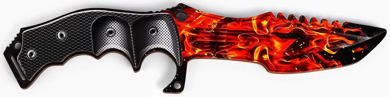 Деревянное оружие «Огненный» сюрикен, нож охотничий, нож тычковый, нож наваха