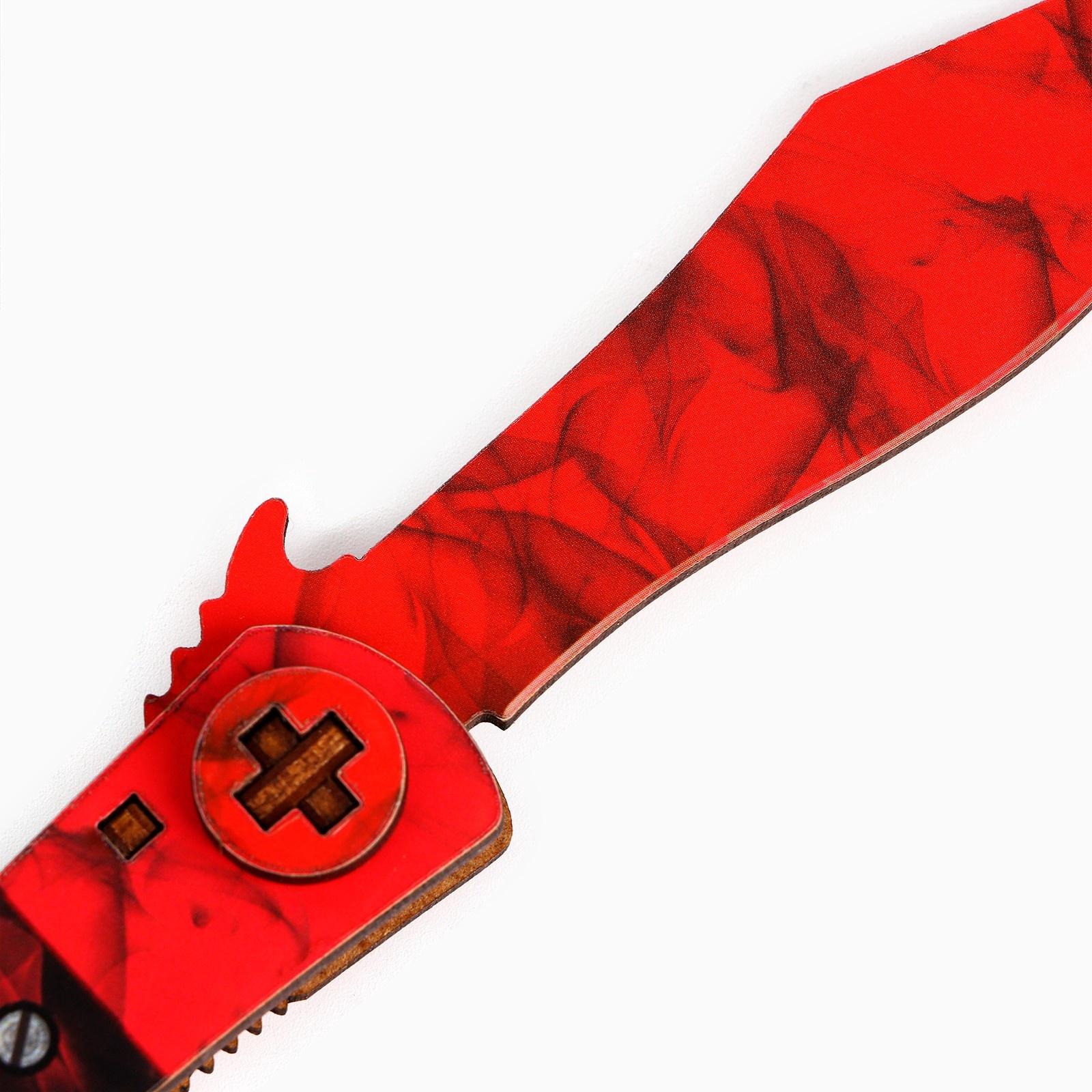 Деревянное оружие «Огненный» сюрикен, нож охотничий, нож тычковый, нож наваха