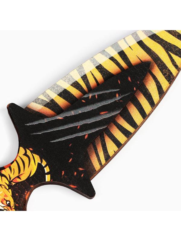 Деревянное оружие «Огненный» сюрикен, нож охотничий, нож тычковый, нож наваха