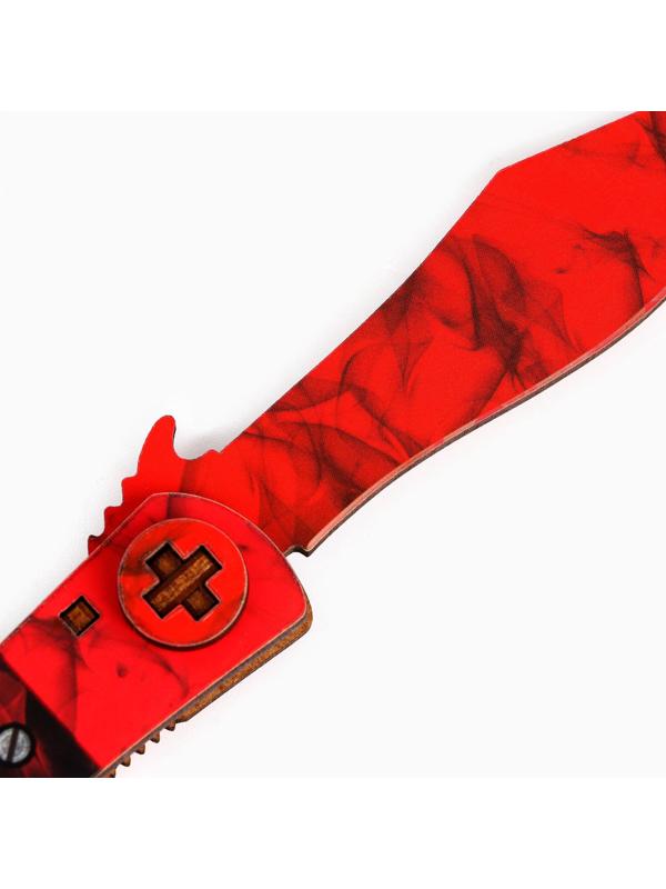 Деревянное оружие «Огненный» сюрикен, нож охотничий, нож тычковый, нож наваха