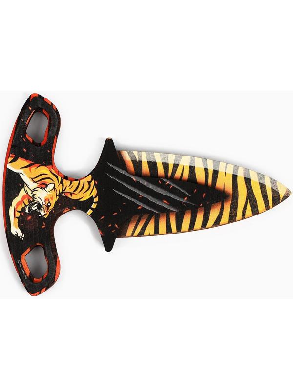 Деревянное оружие «Огненный» сюрикен, нож охотничий, нож тычковый, нож наваха