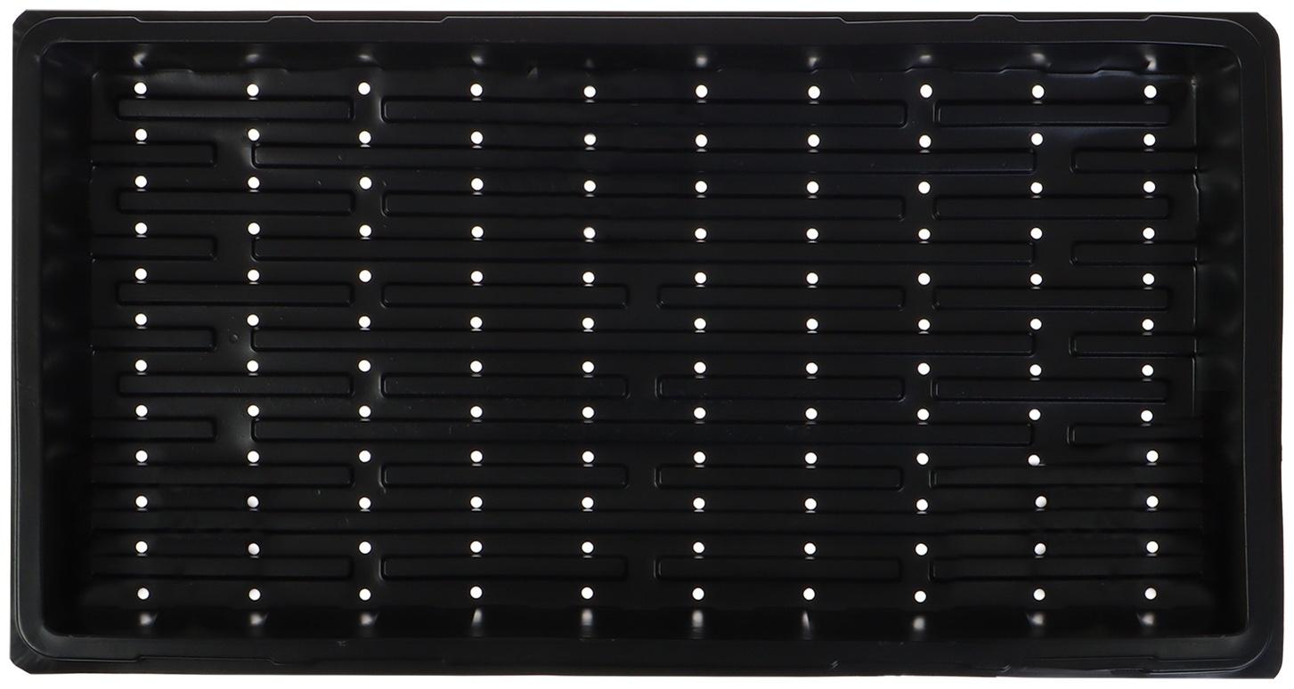 Поддон для гидропоники, с отверстиями, 55×30×5.6 см, пластик, Greengo