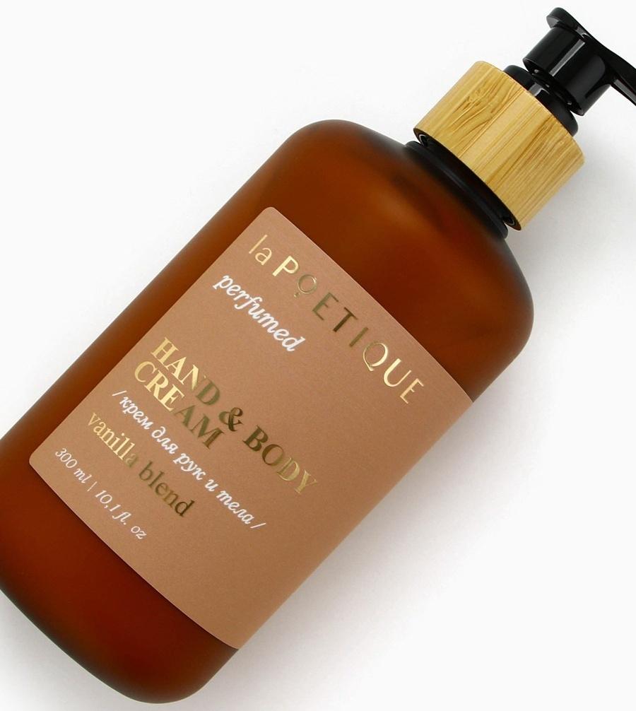 Крем для рук и тела парфюмированный laPOETIQUE, 300 мл, аромат Vanilla blend