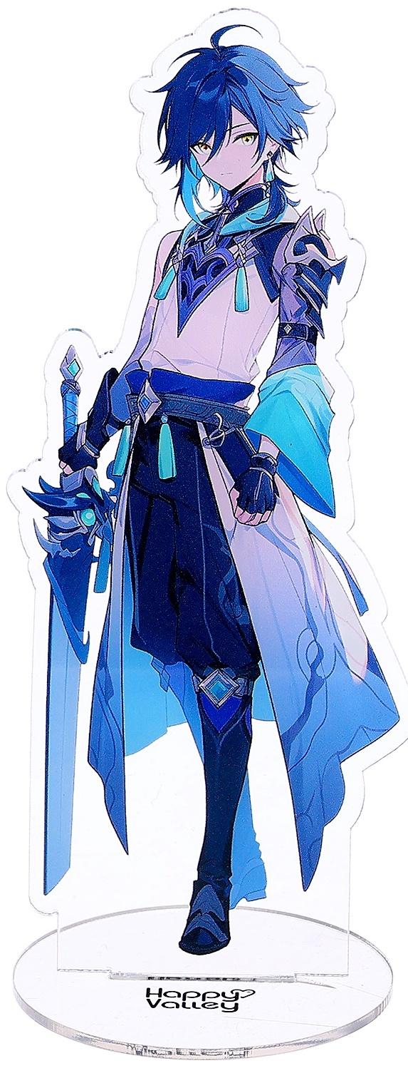 Фигурка аниме на подставке «Силы небес» с наклейками, акриловая, 15 см