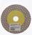 Диск алмазный для резки и шлифовки ТУНДРА, для запилов под 45 градусов, сплошной, 125 мм